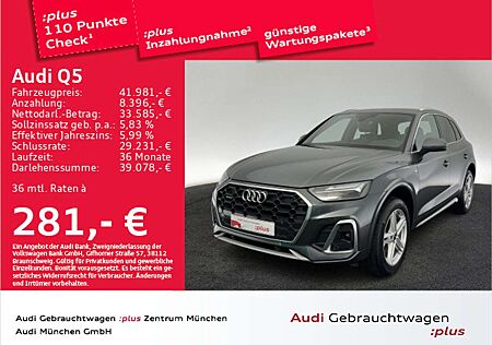 Audi Q5 40 TDI qu. S tronic 2x S line AHK/Navi+/Kamer