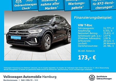 VW T-Roc Volkswagen 2.0 TDI R-Line DSG AHK Navi Rückfahrkamera