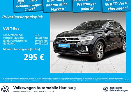 VW T-Roc Volkswagen 2.0 TDI R-Line DSG AHK Navi Rückfahrkamera