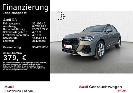 Audi Q3 45 TFSIe Stronic S LINE NAV*MATRIX*AHK*KAMERA