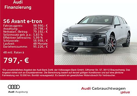 Audi S6 Avant e-tron 100 kW/h *Wärmep.*PANO*AHK*21"*