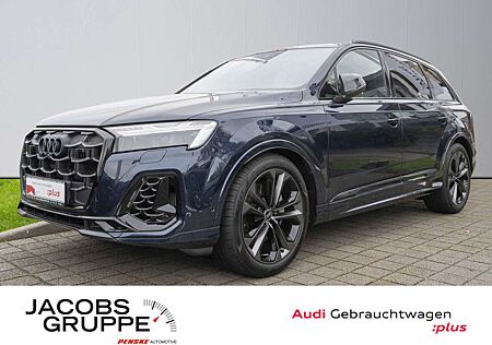 Audi Q7 55TFSI 2xS line/Black+/B+O Advanced/134UPE/Night/Laser/Pano/STHZ/Hu