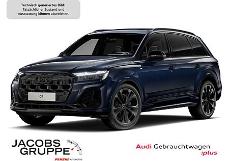 Audi Q7 55TFSI 2xS line/Black+/B+O Advanced/134UPE/Night/Laser/Pano/STHZ/Hu
