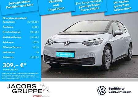 VW ID.3 Volkswagen Pro electric 107 kW Kamera, App-Connect,