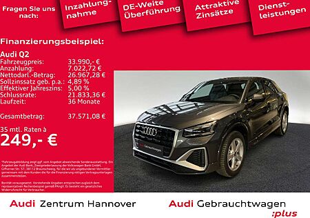 Audi Q2 S line 35 TFSI Matrix Kamera virtual Parklenk