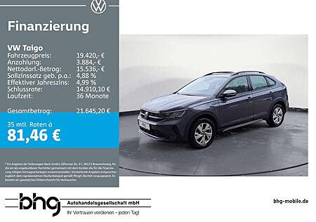 VW Taigo Volkswagen 1.0 TSI Life *APP-CONNECT*LED*