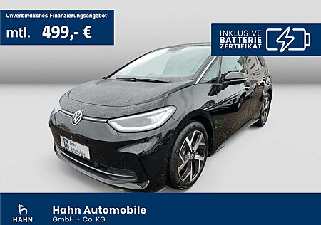 VW ID.3 Volkswagen Pro S DCC HUD beats IQ.Light Wärmepumpe Are