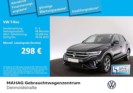 VW T-Roc Volkswagen 1.5 TSI R-Line Navi LED+ AHK Kamera DSG