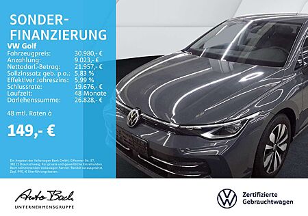 VW Golf Volkswagen VIII 1.5 eTSI "GOAL" DSG Navi LED Digital C