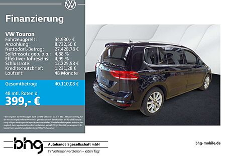 VW Touran Volkswagen 2.0 TDI SCR DSG Highline