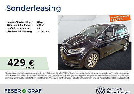 VW Touran Volkswagen Highline 2.0 TDI DSG Navi AHK Kamera LED