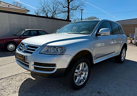 VW Touareg Volkswagen V6 TDI*LEDER*TUV NEU*TOP*AHK 3,5 t*