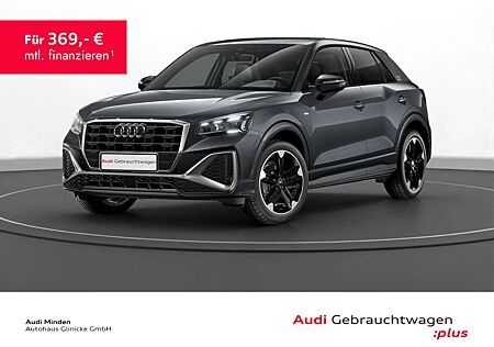 Audi Q2 35 TFSI S line AHK Matrix LM 18" Leder Raute