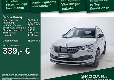 Skoda Karoq 2.0 TSI Sportline 4x4*DSG*LED*APP*NAV*PANO