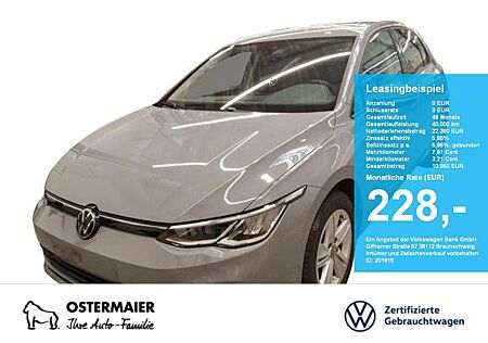 VW Golf Volkswagen VIII LIFE 1.0TSI 110PS ACC.5J-G.STHZG.NAVI+VC.2xPD