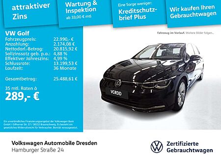 VW Golf Volkswagen VIII Style 1.5 TSI DSG IQ.LIGHT APP PANO