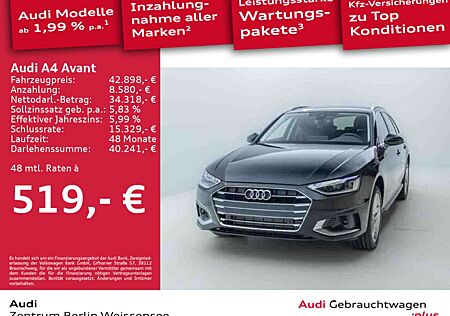 Audi A4 35 TFSI S-TRO*AHK*ASSIST*LEDER*RFK*NAVI