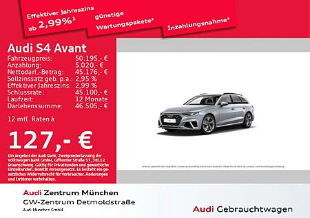 Audi S4 TDI tiptr. ACC/AHK/Virtual+/StdHzg/B&O