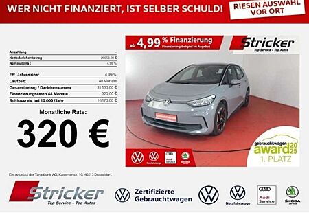 VW ID.3 Volkswagen Pro 150/58 320,-ohne Anzahlung App-Connect Sitzhe