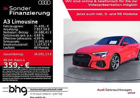 Audi A3 35 TFSI S-tronic S-Line LED ACC Nav