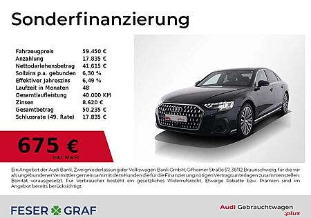 Audi A8 50 TDI Pano,HUD,Sitzbel,DynamikAllradl,B&O