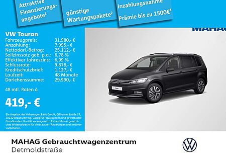VW Touran Volkswagen 2.0 TDI Active AHK Navi LED DSG