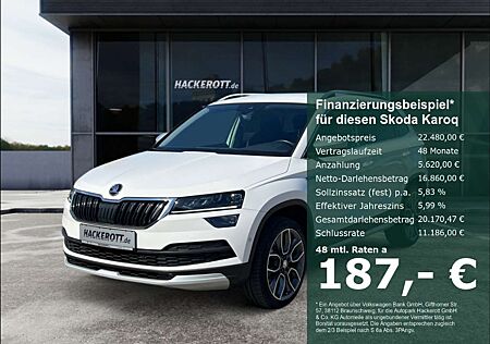 Skoda Karoq Scout 4x4 2.0 TDI Led Navi SmartLink Sitzhzg.