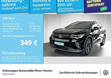 VW ID.4 Volkswagen Pure 125kW GAR2030 Navi PDC IQ Light Wärmep