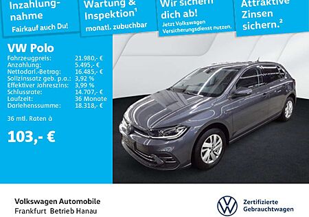 VW Polo Volkswagen 1.0 TSI DSG Style Navi IQ.LIGHT - LED-Matri