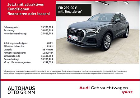 Audi Q3 35 TFSI S tronic LED AHK SHZ KLIMA NAVI ALU