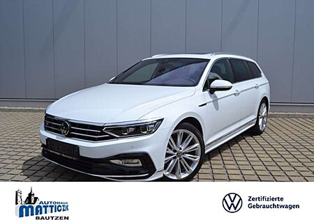 VW Passat Variant Volkswagen 2.0 TDI 200 PS 4M DSG R-Line VOLL UPE:82.929 €/PA
