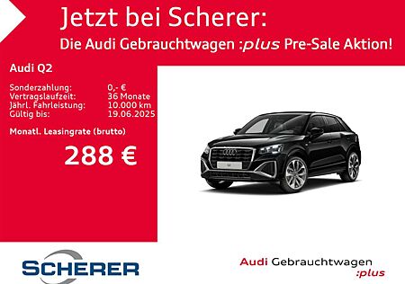Audi Q2 S line 30 TFSI AHK MATRIX NAVI 2xS-LINE