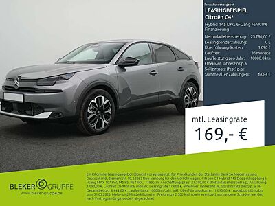 Citroen C4 Hybrid 145 DKG 6-Gang MAX 0% Finanzierung