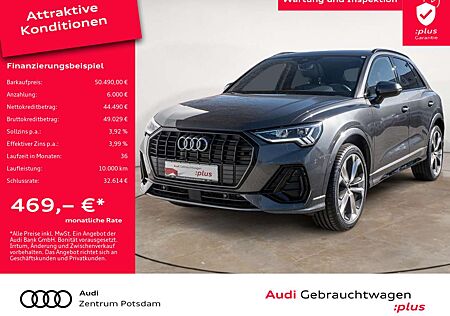 Audi Q3 35TFSI S line LED NAVI AHK STANDHZ PANORAM