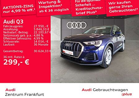 Audi Q3 40 TFSI quattro S tronic Navi Tempomat DAB VC