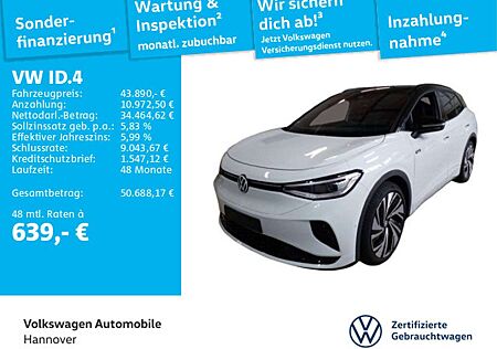VW ID.4 gebraucht kaufen VW ID.4 Volkswagen GTX Navi Pano Kamera WP ACC LED SHZ PDC