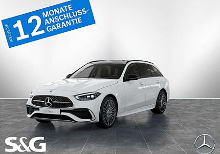 Mercedes-Benz C 200 d T AMG 360°+LED+Pano+AHK+Night+Burmester
