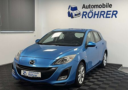 Mazda 3 gebraucht kaufen Mazda 3 2.2 Diesel Sports-Line 1.Hand BOSE Sitzheiz.