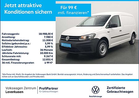VW Caddy Volkswagen Maxi Kasten NAVI ACC CARPLAY PDC