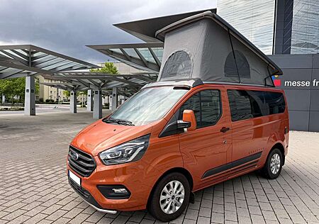 Ford Transit Custom Nugget mit Aufstelldach + Küche.