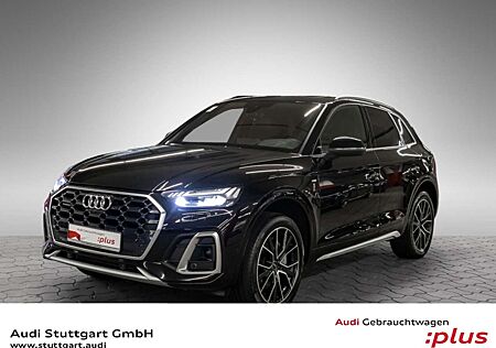 Audi Q5 55 TFSI e qu S line AHK Matrix Pano HeadUp