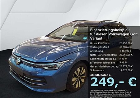 VW Golf Variant Volkswagen VIII 1.5 eTSI Goal AHK 360°-K ACC NAVI LED