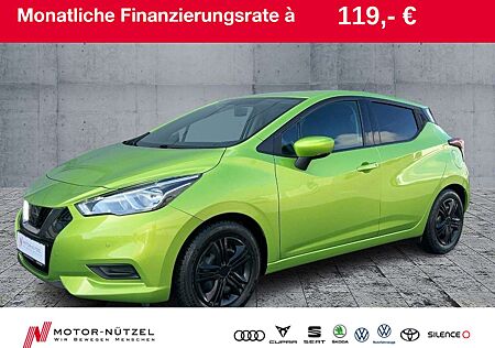 Nissan Micra 1.0 ACENTA SHZ+GRA+KLIMA+MFL+MFA+BT