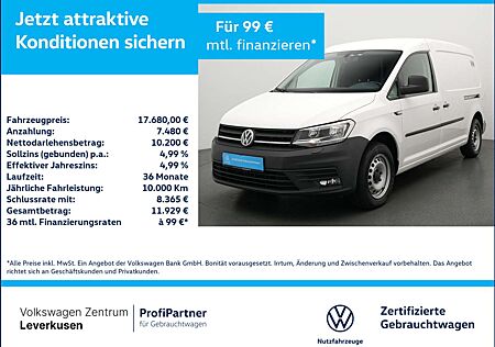 VW Caddy gebraucht kaufen VW Caddy Volkswagen Maxi Kasten LR DSG NAVI ACC CARPLAY SHZ
