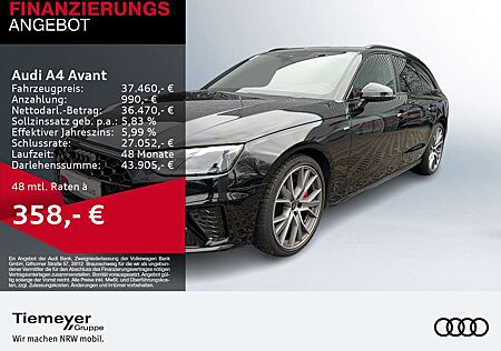 Audi A4 40 TFSI Q 2x S LINE LM19 KAMERA NAVI+ V