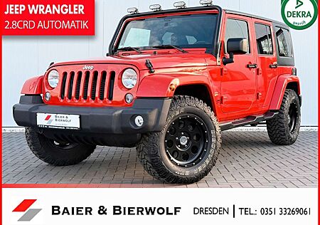 Jeep Wrangler 2.8 CRD Unlimited Sahara LED AHK AUTOM.