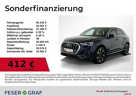 Audi Q3 35 TFSI S tronic S Line Int LED,Navi,Leder,Kamera