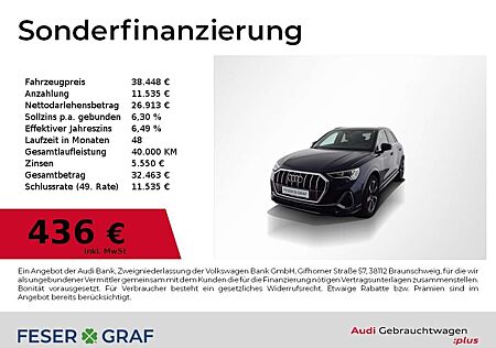 Audi Q3 35 TFSI S tronic S Line Int LED,Navi,Leder,Kamera