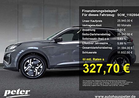 Peugeot 2008 Allure 100 +Kamera+SHZ+Navi+Grip-Control+