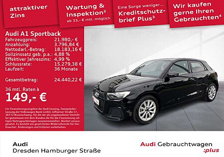 Audi A1 25 TFSI Advanced LED Navi S tronic